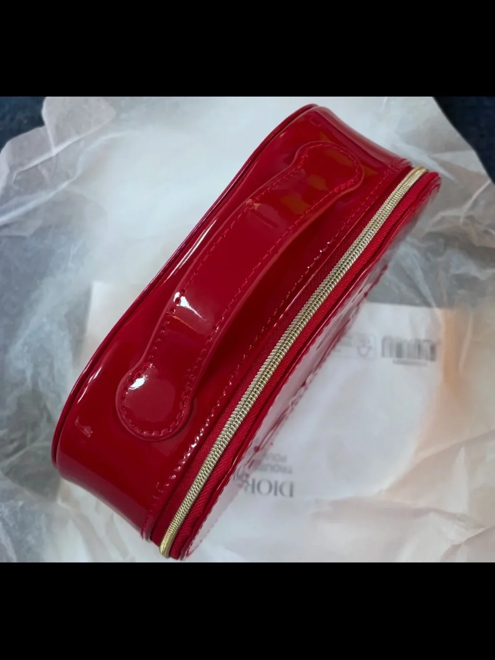 Dior Red Women's vanity beauté bag
